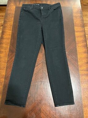 Talbots Black Slim Ankle Jeans